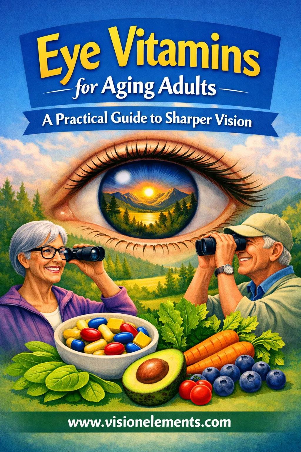 Eye Vitamins for Aging Adults: A Practical Guide to Sharper Vision
